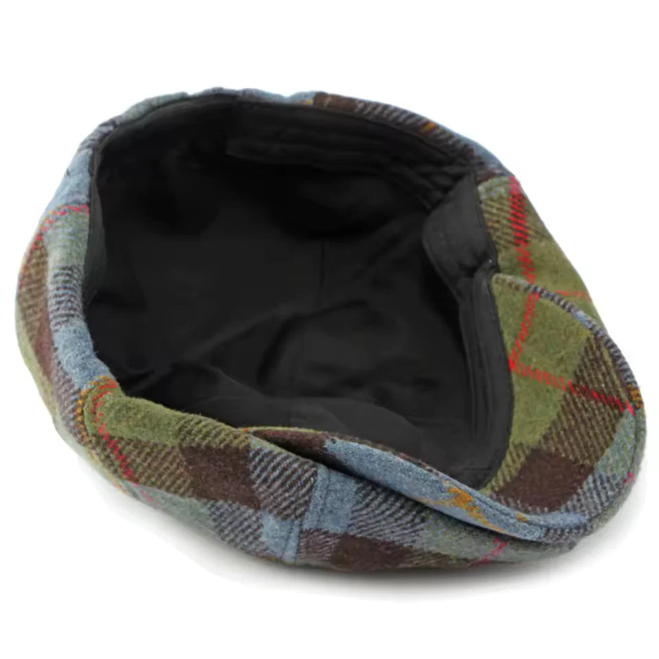 Winter Plaid Newsboy Cap - Image 5